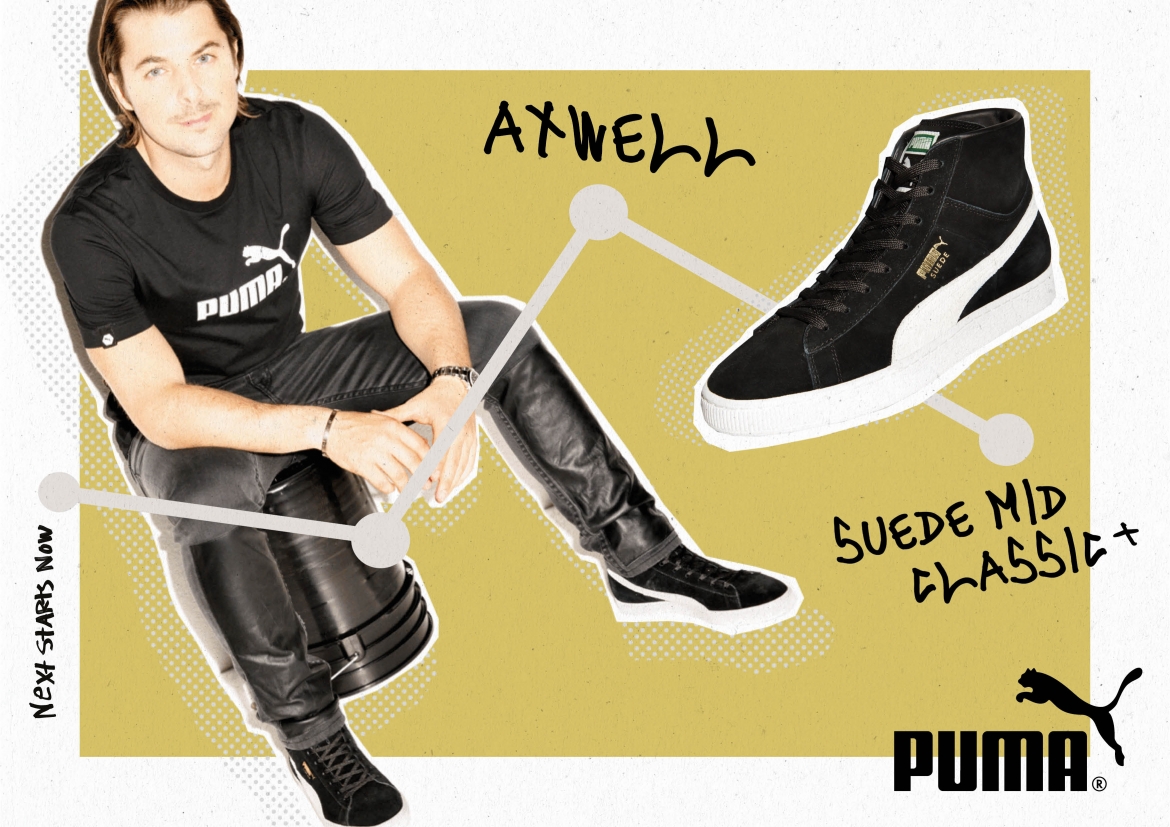 Svéd sztár DJ a PUMA nagykövete