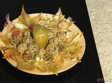 Csillogó karácsonyi dekorációim