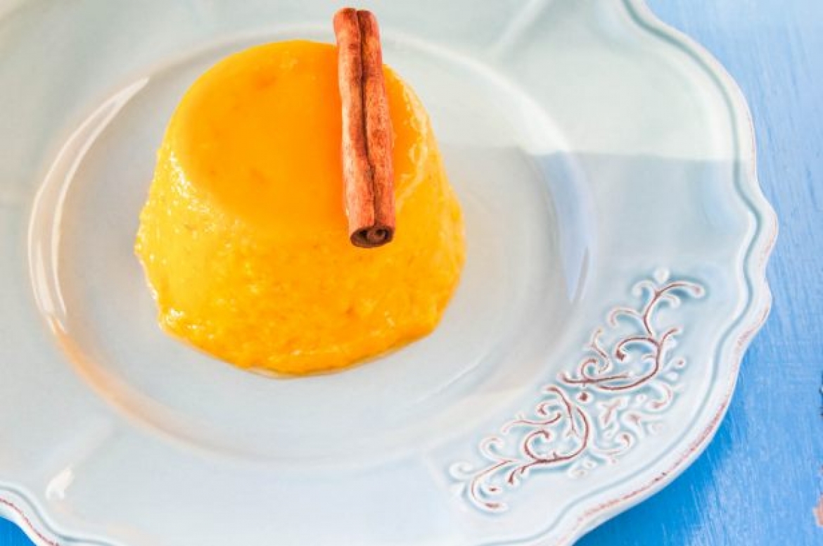 Sütőtök flan