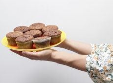 Csokis protein muffin